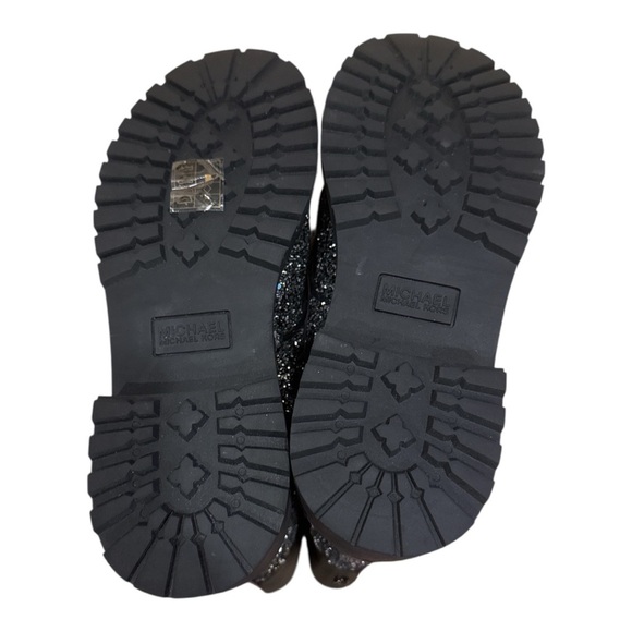 MICHAEL KORS Black Glitter Women's Boots - Picture 4 of 5